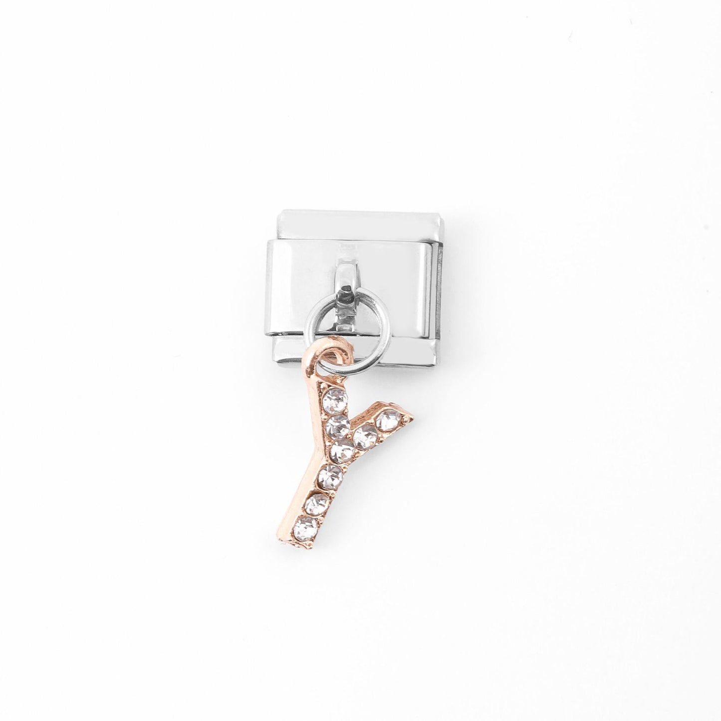 Unique Comfortable Stainless Steel Letter Module Bracelets
