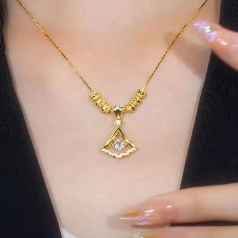 Women's Lucky Beads Small Skirt Light Luxury Exquisite Necklaces