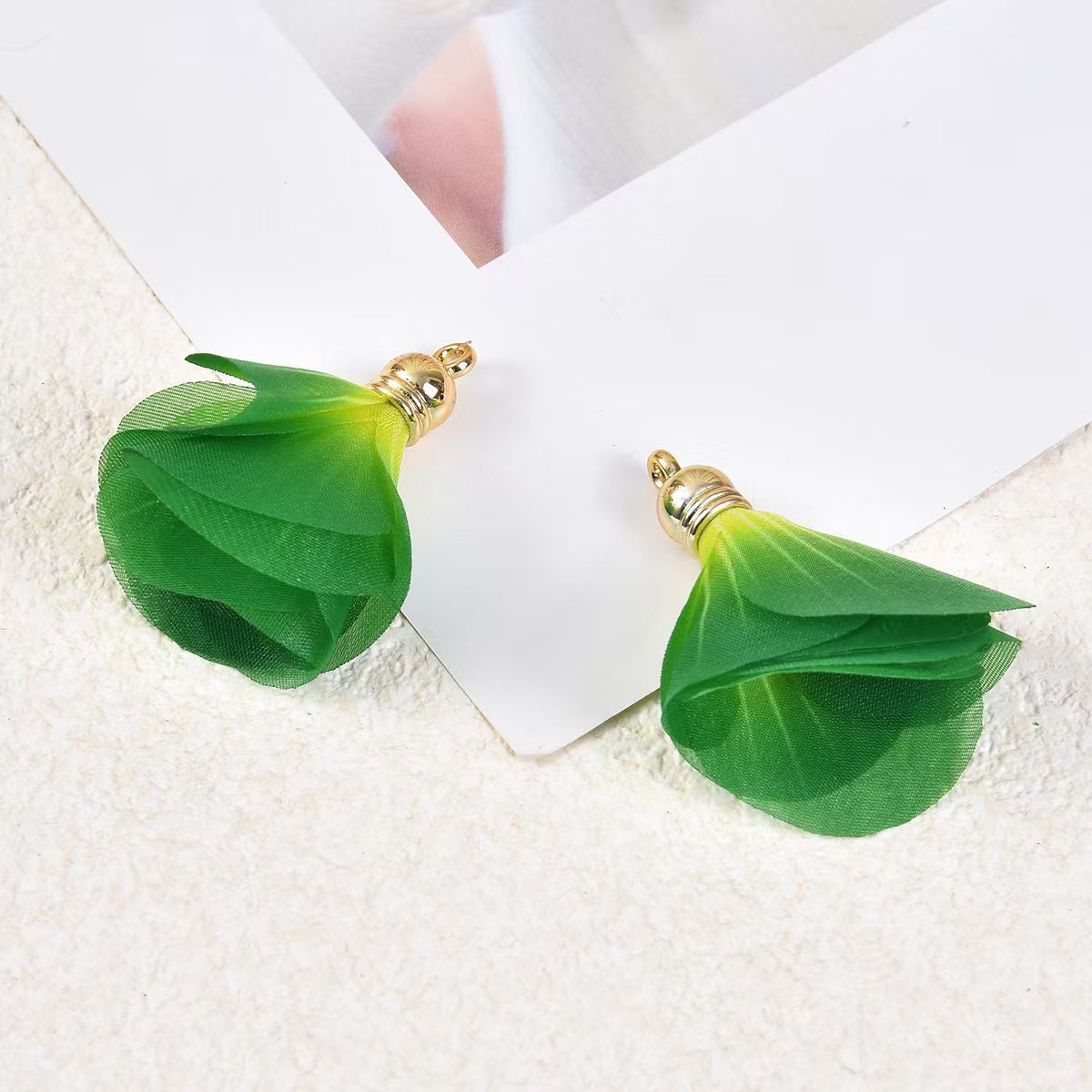Charming Fashion Gourd Bottom Flower Colorful Jewelry Accessories