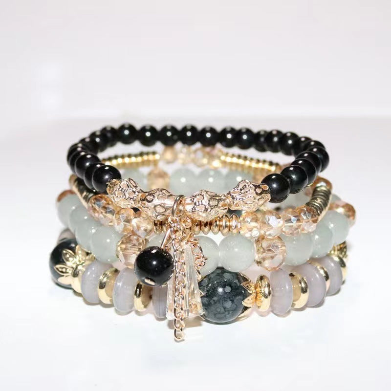 Women's Bohemian Elegant Crystal Exotic Suit Jewelry Bracelets