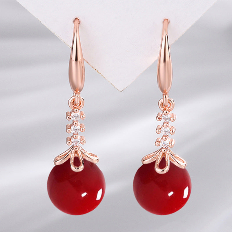 Women's Artificial Pearl Short Long Eardrops For Earrings