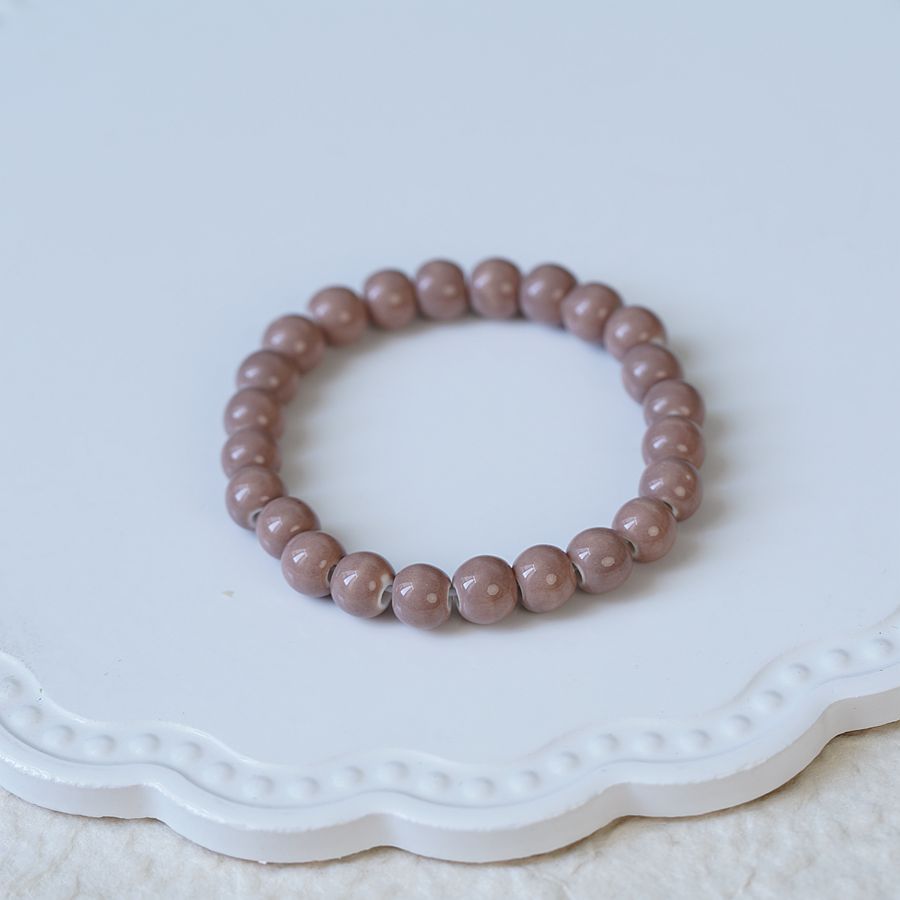 Ceramic Trinkets Flower Glaze Beads Characteristic Bracelets