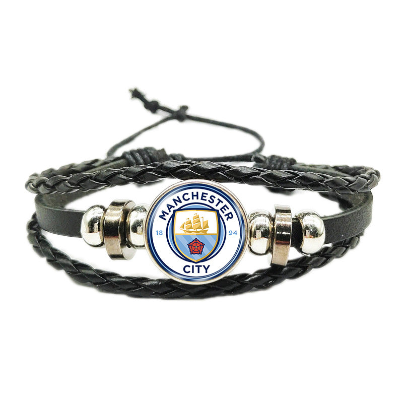 Champions League Football Club Logo Time Bracelets