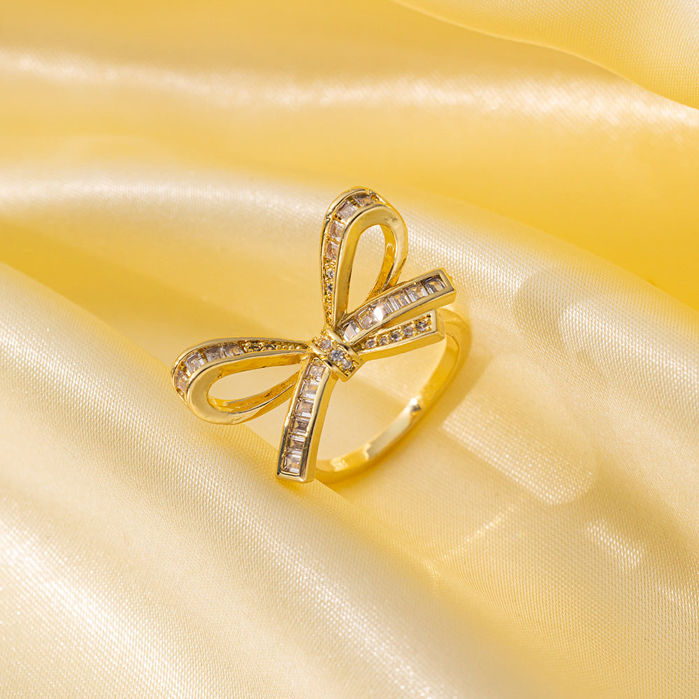 Adjustable Simple Real Gold Electroplated Delicate Super Rings