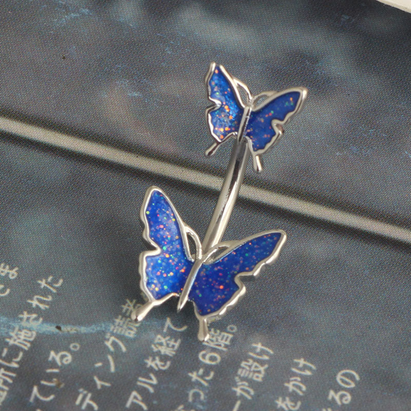 Stainless Steel Glaze Flowers Butterfly Bee Earrings