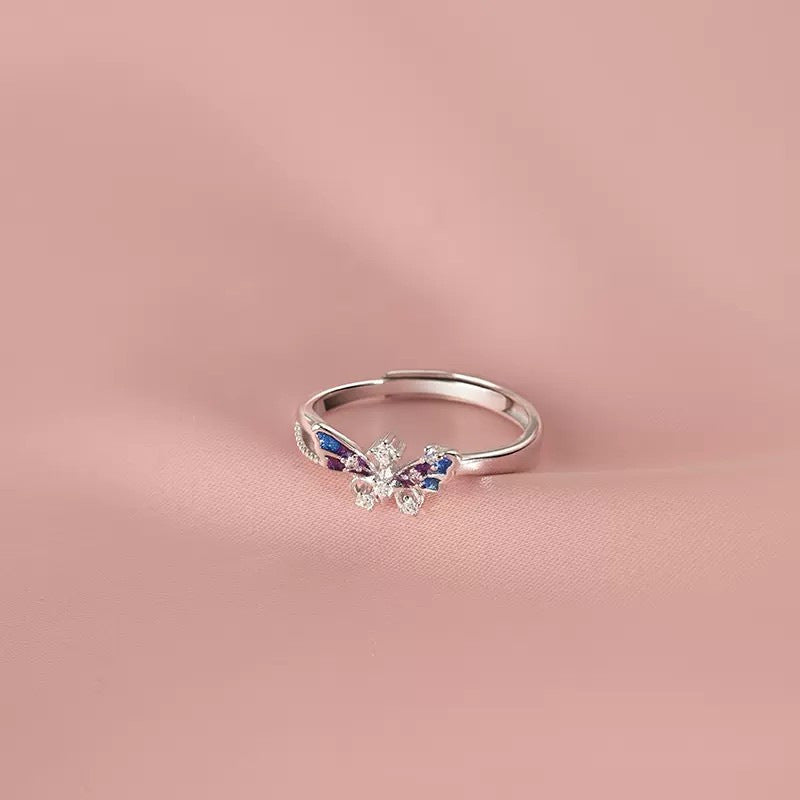 Women's & Men's One Pair Design Enamel Gift For Rings