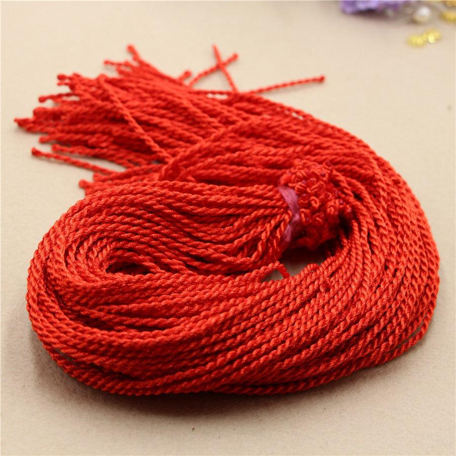 Simple Red Rope Braid Carrying Strap Bracelets