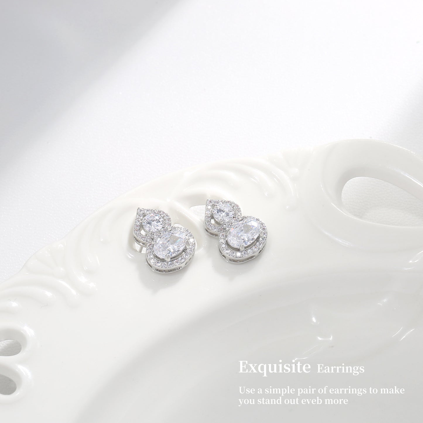 Women's Gourd High-grade Fashion Light Luxury Minority Earrings