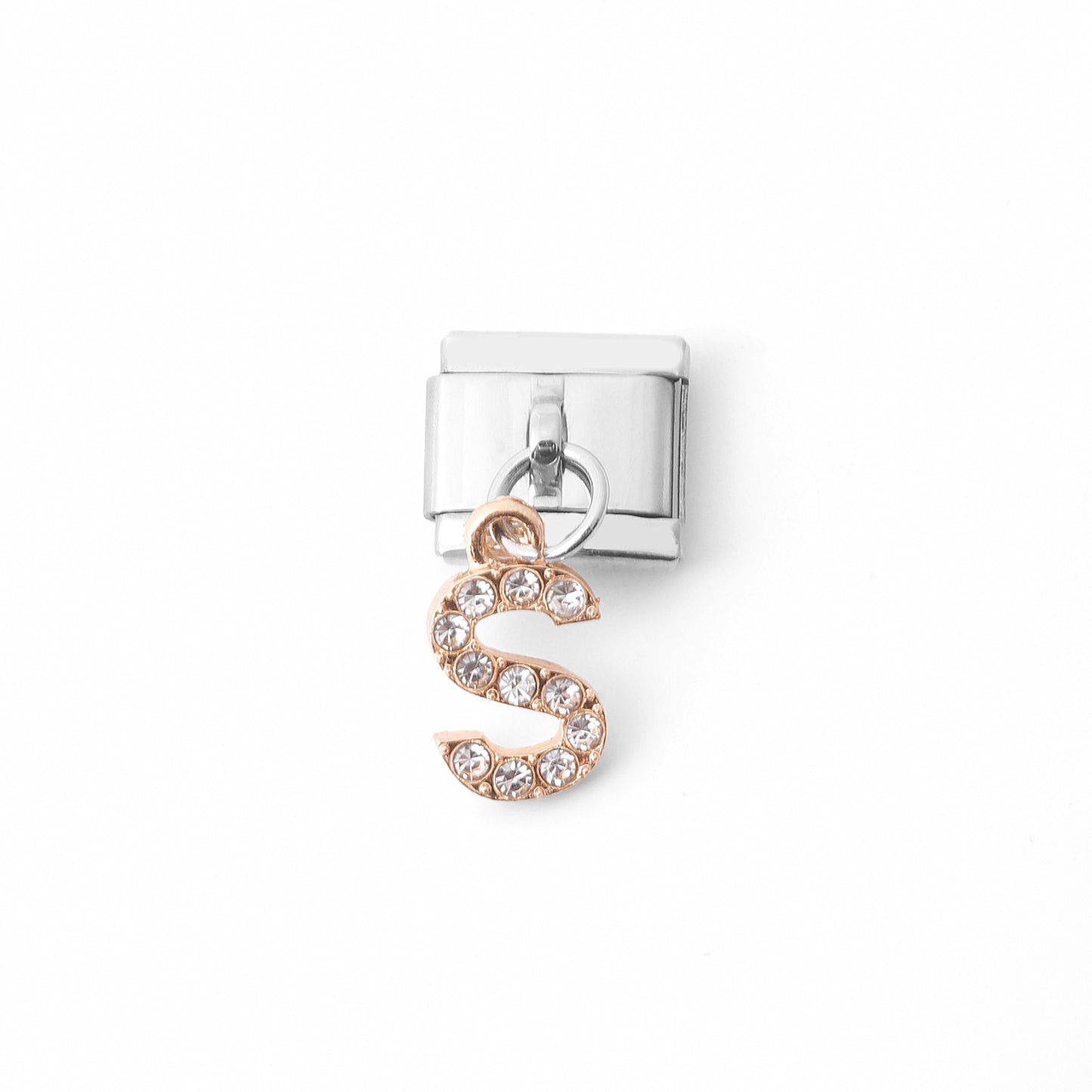 Unique Comfortable Stainless Steel Letter Module Bracelets