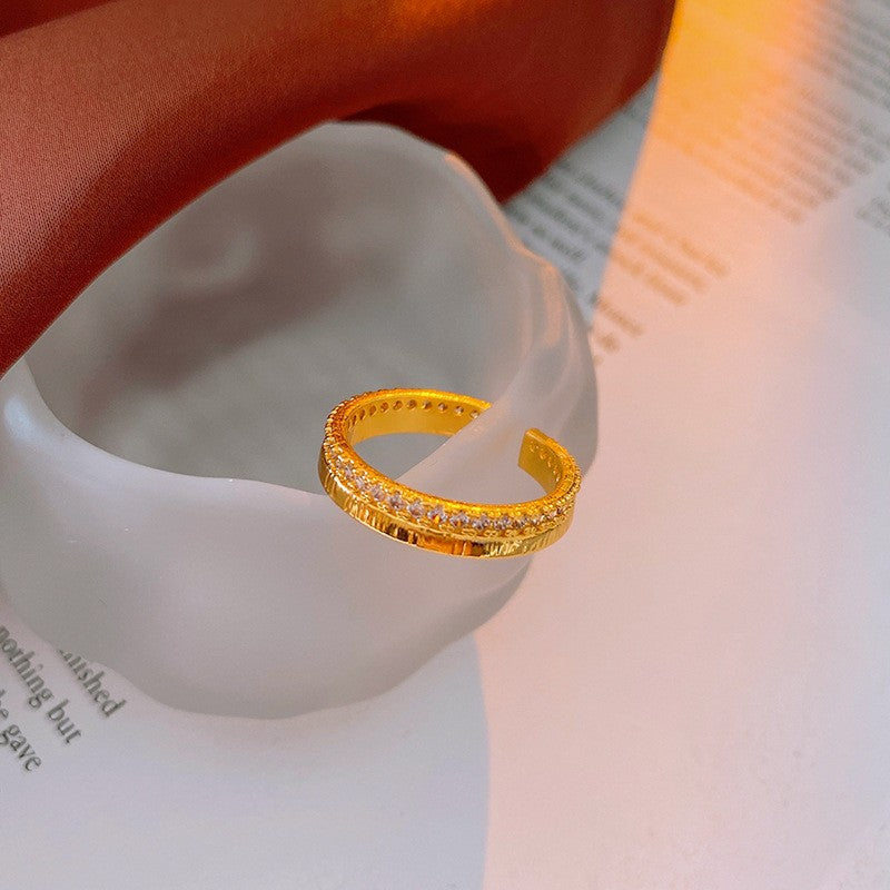 Women's Affordable Luxury Titanium Steel Index Finger Rings