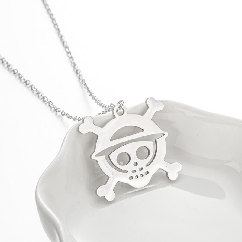 Women's Halloween Fashion Pirate Skull Ornament Accessories Necklaces