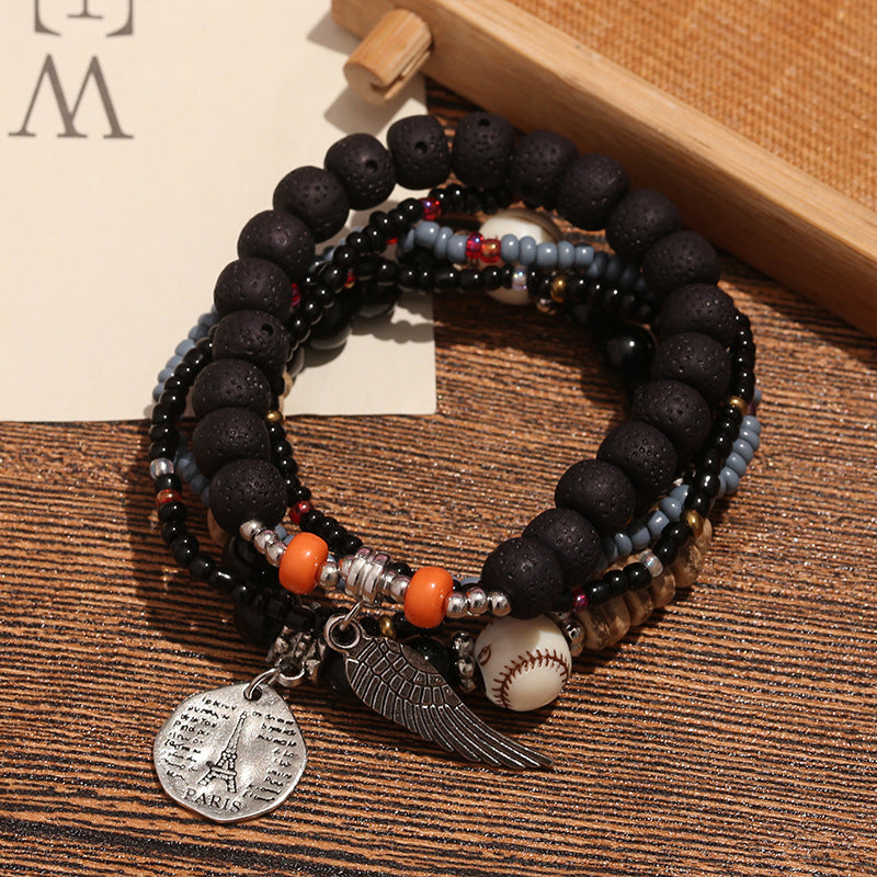 Women's Bohemian Beads Wings Personalized Ethnic Style Bracelets