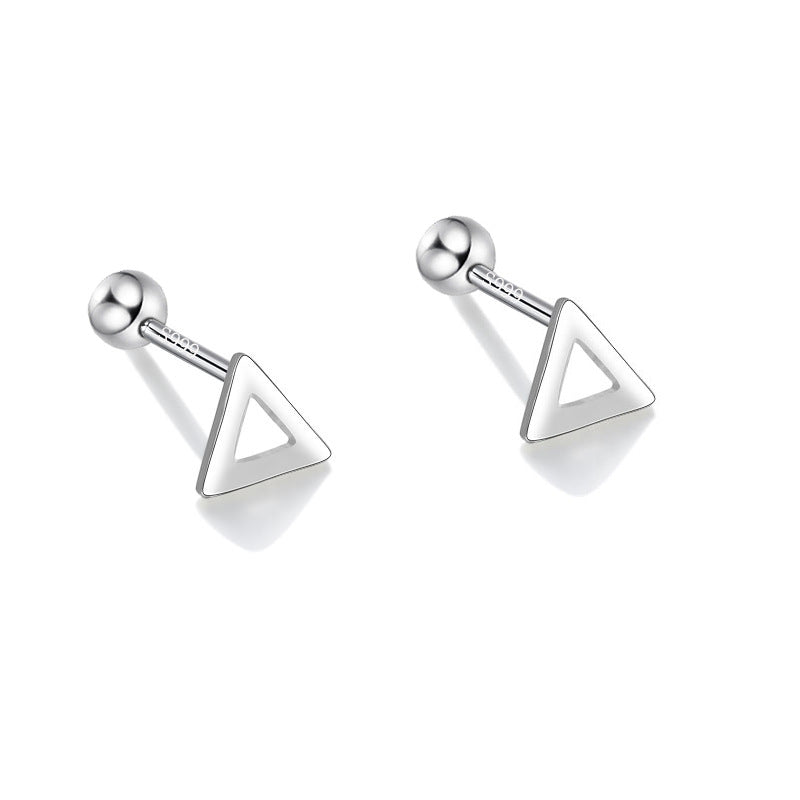 Pure Ear Korean Style Niche Screw Sleeping No Earrings