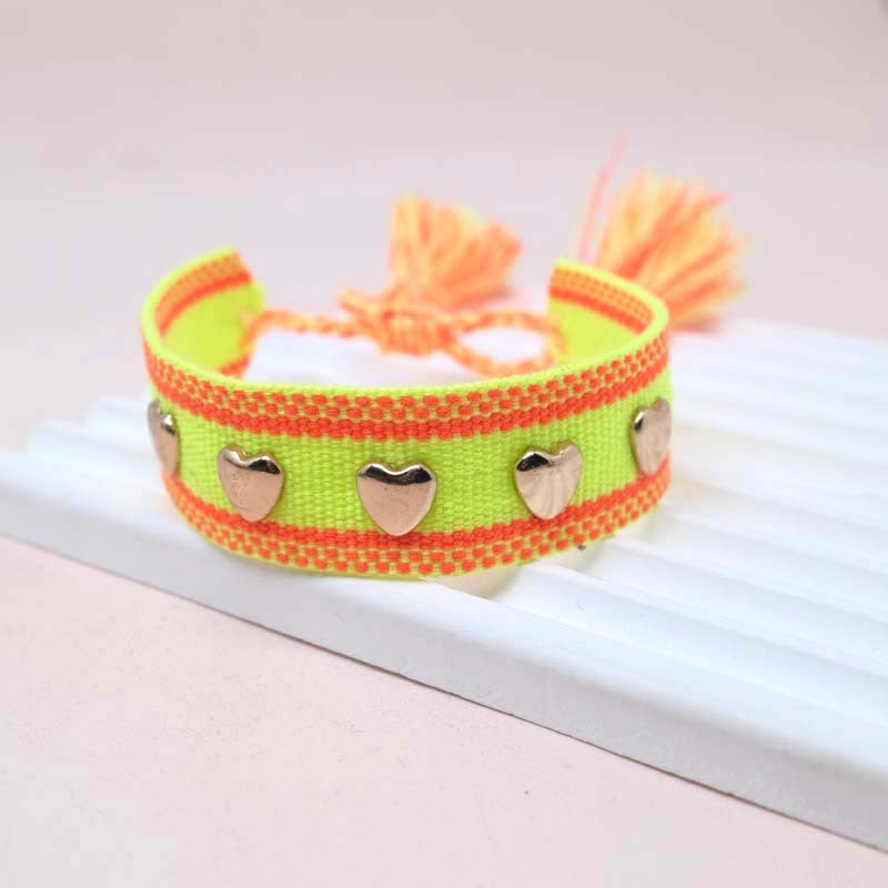 Letter Popular Hand-woven Wrist Strap Embroidered Bracelets