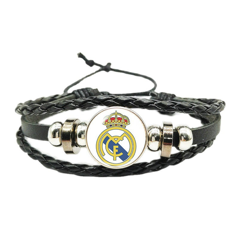 Champions League Football Club Logo Time Bracelets