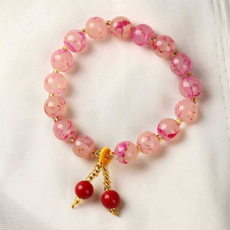 Jewelry Ornament Crystal String Beads Fresh Bracelets