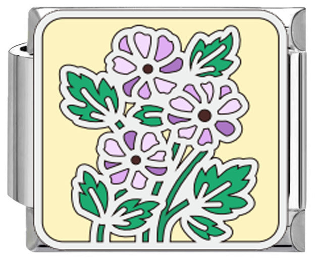Flower Series Italian Module Creative Personality Bracelets