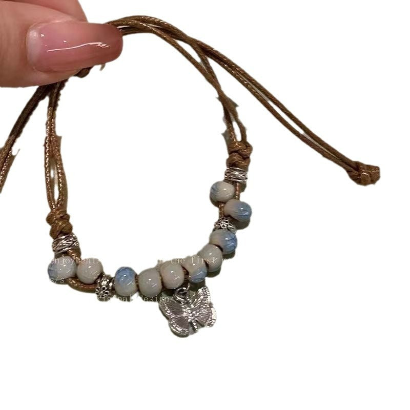 Colored Series Ceramic Beaded Female Girly Bracelets