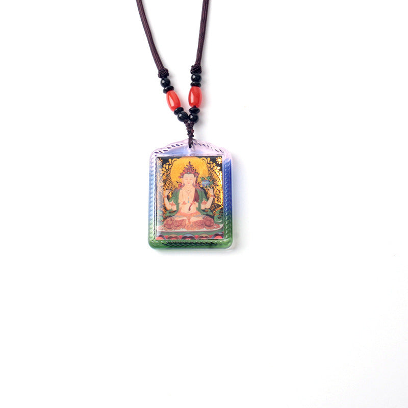 Tibetan Vintage Blackwood Father's Day Sweater Necklaces