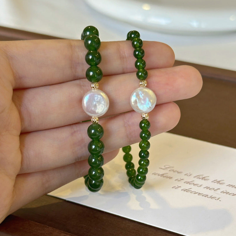 Freshwater Pearl Elastic Adjustable Beaded Small Bracelets