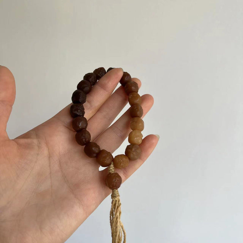 Paw Caramel Gradient Green Candy Landscape Material Bracelets