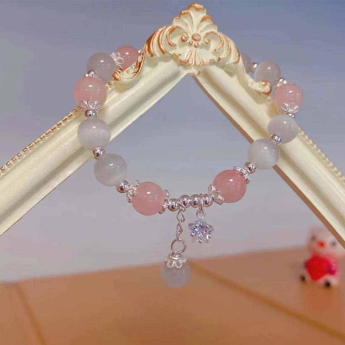 Light Luxury Opal Female Moonstone Sweet Simple Crystal Bracelet