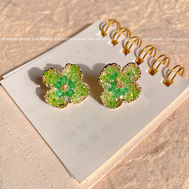 Women's Pin Korean Flower Butterfly High-grade Imitation Rings