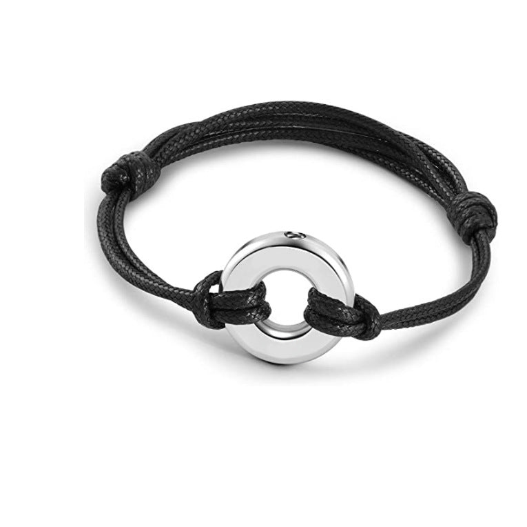 Two Colors Woven Can Open Perfume Bracelets