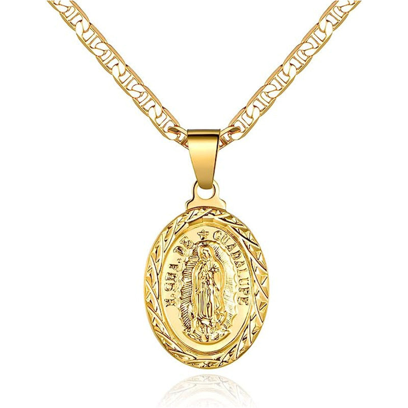 Women's & Men's Shi Personality Trendy Day Chain Oval Fashion Pendants