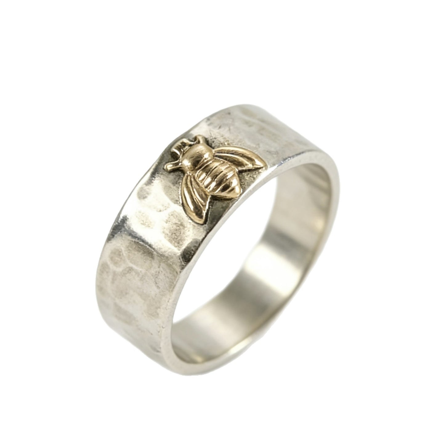 Bee Simple Fashion Two-color Ladies Wear Ring