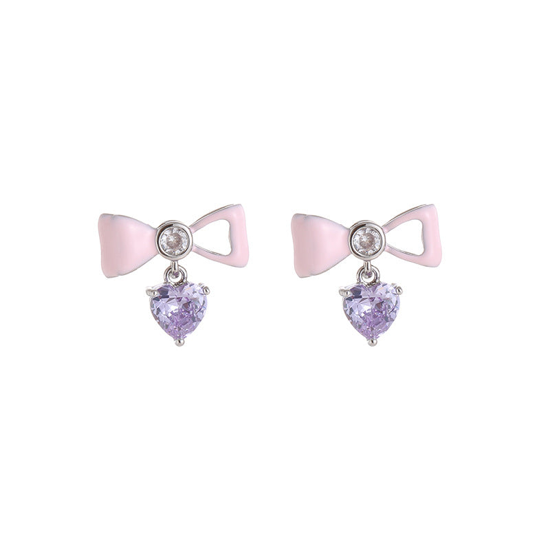 Summer Dessert Handmade Dripping Oil Ice Cream Ear Earrings
