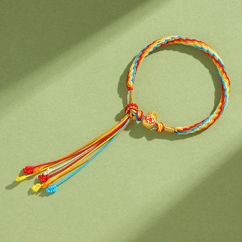 Women's & Men's Finished Ancient Style Couple Fishtail Knot Bracelets