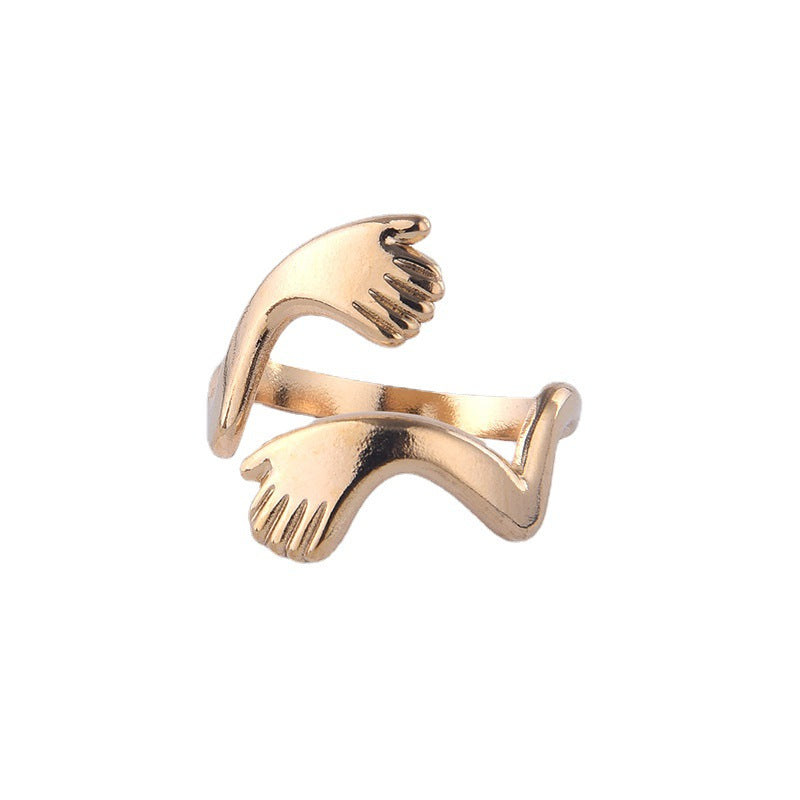 Women's & Men's Hip Hop Hug Arm Index Finger Rings