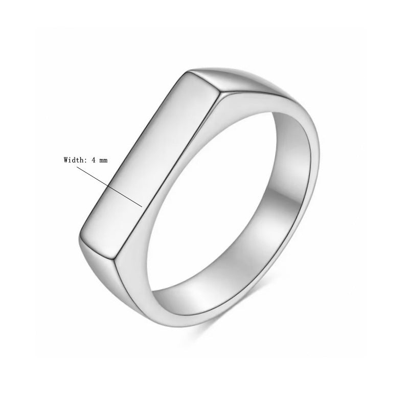 Women's & Men's Plate Geometric Simple High Sense Affordable Luxury Style Bracelets