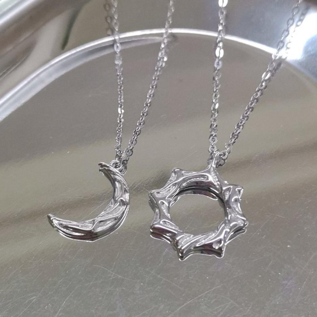 Moon One Pair Of Lovers Minority Simple Personality High Necklaces