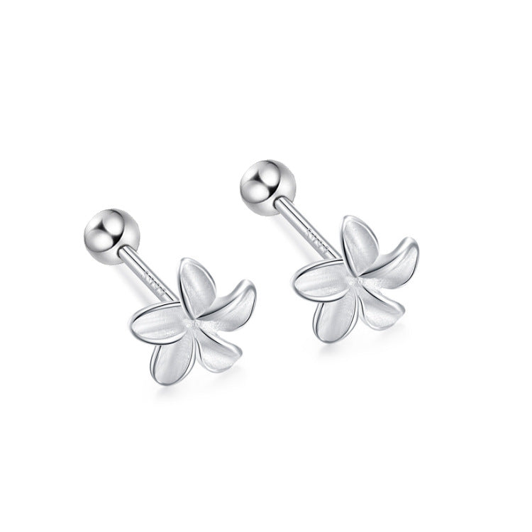 Pure Ear Korean Style Niche Screw Sleeping No Earrings