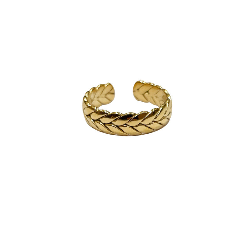 Korean Style Fashionable Minority Design Gold Rings