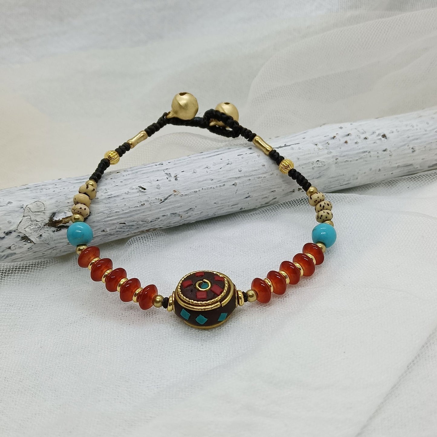 Ethnic Style Nepal Beads Natural Stone Retro Fashion Bracelets