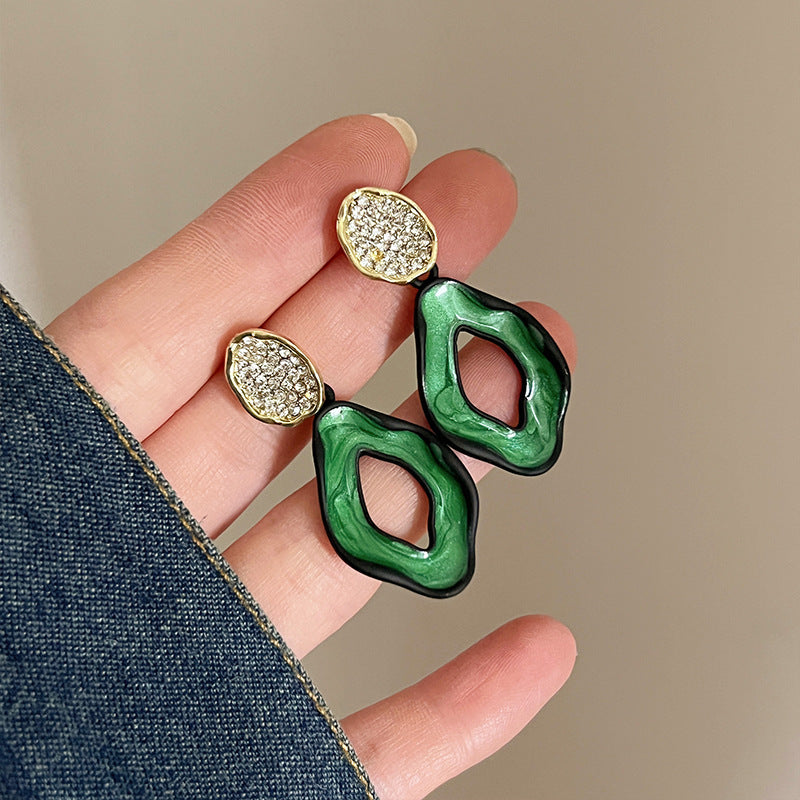 Women's Mori Style French Retro Camellia For Design Earrings