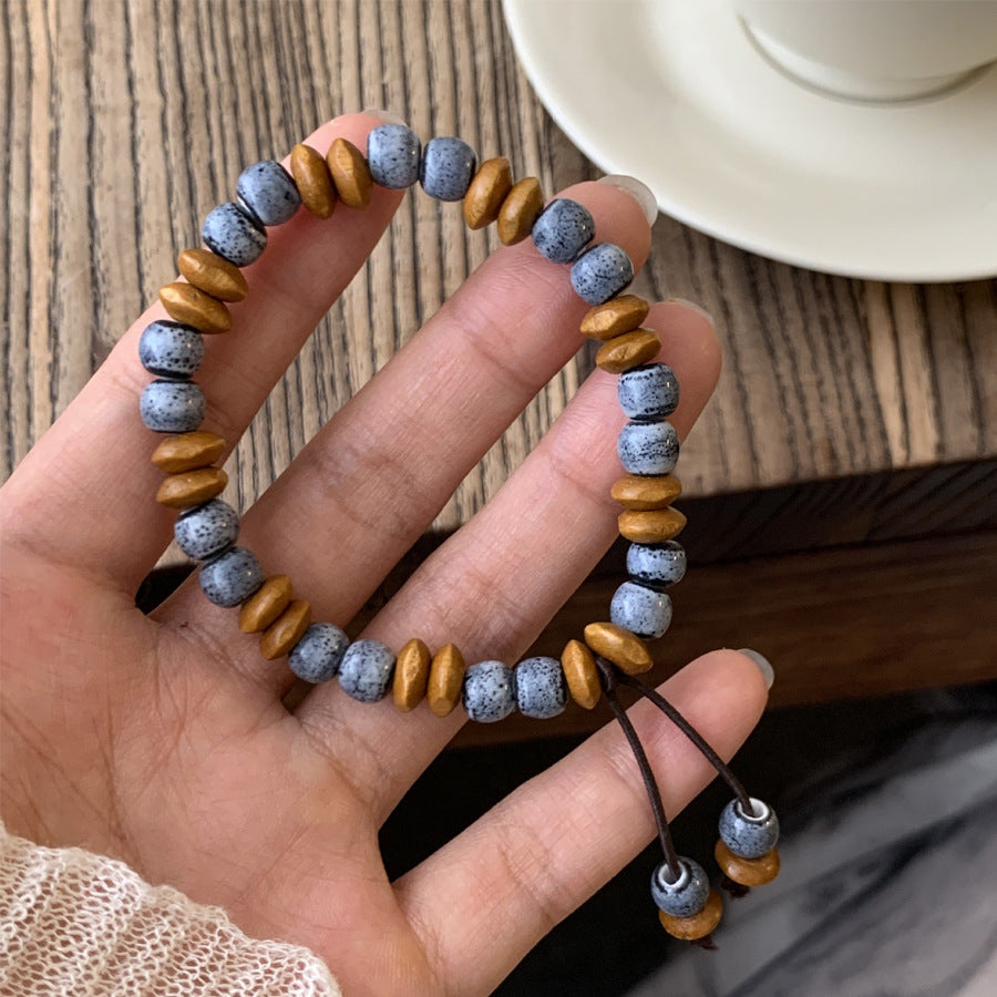 Niche Retro Chinese Beaded Handmade Stall Bracelets