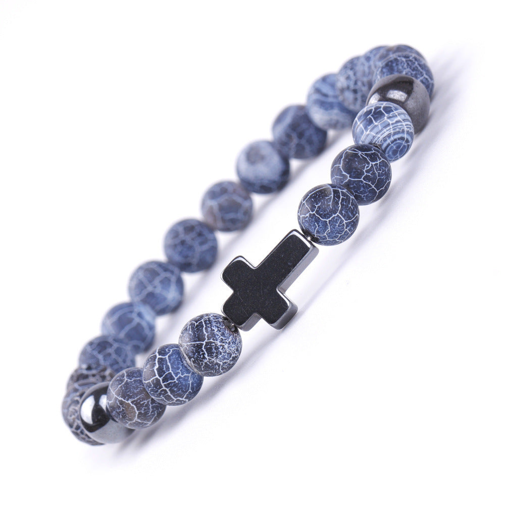 Wind Elastic Green Little Agate Friend Friendship Bracelets