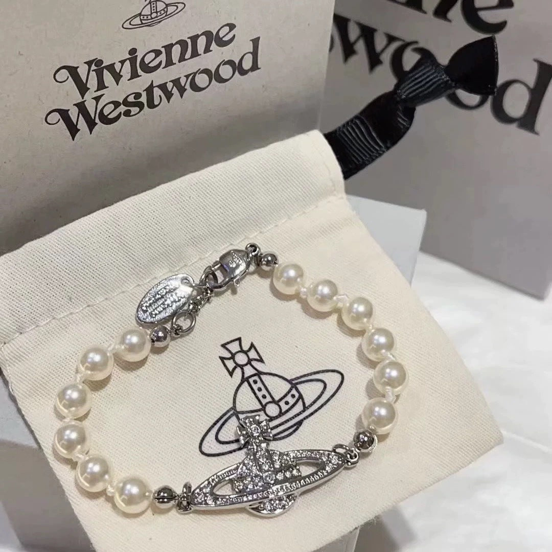 Mother Of The West Classic Saturn Pearl Bracelets