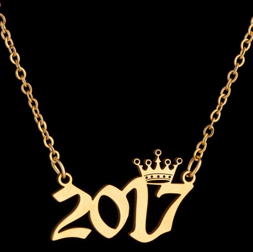Women's Wind Lucky Digital Angel Clavicle Chain Necklaces