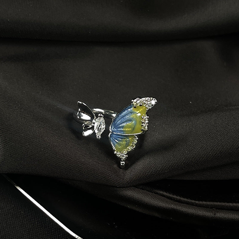 Series Open Personalized Minority Design Cold Wind Drip Rings