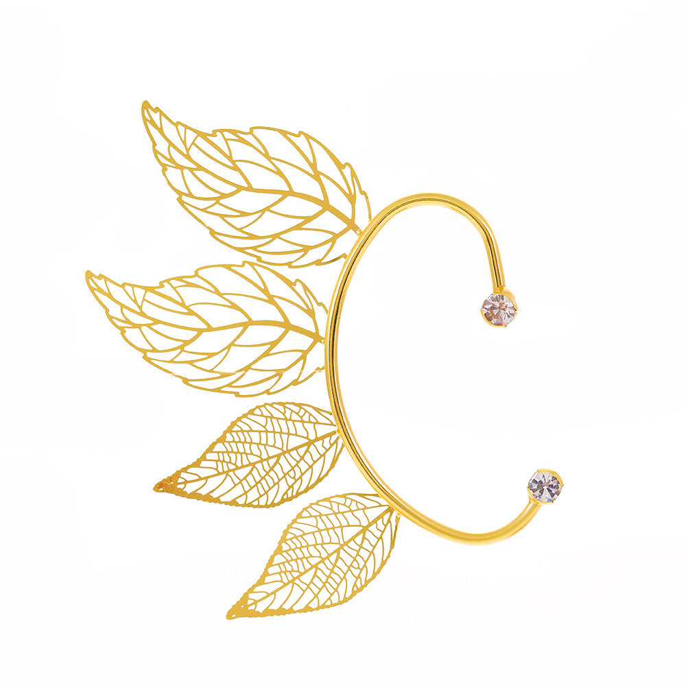 Leaves Ear Hanging Female Mori Style Summer Earrings