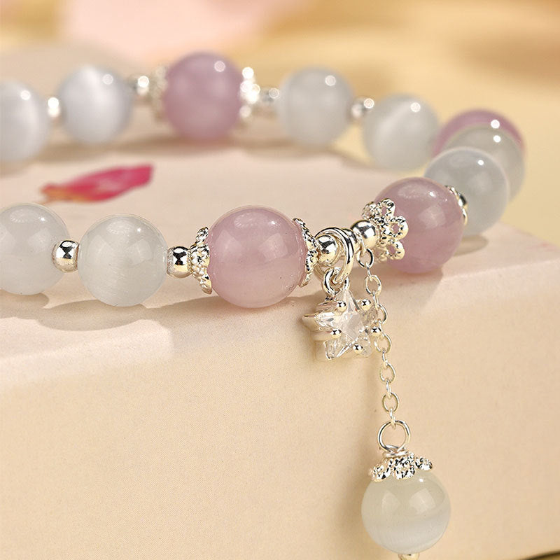 Style Red Agate Opal Beaded Female Bracelets