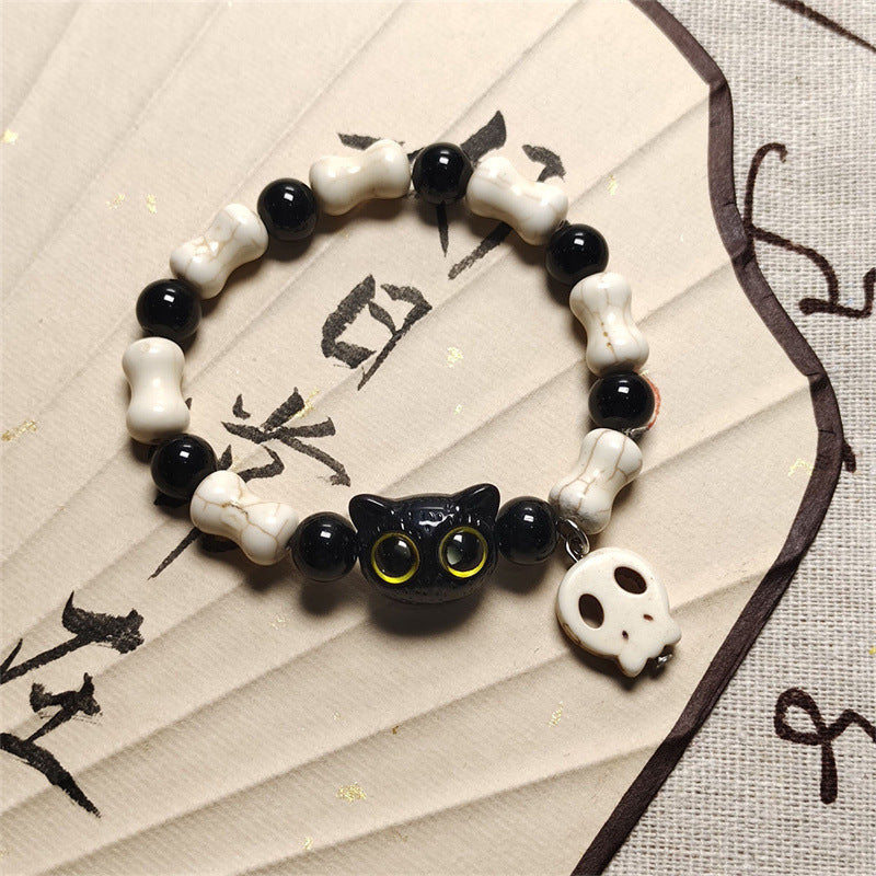 Kitty Chinese Ceramic Female Niche Wild Girlfriends Bracelets