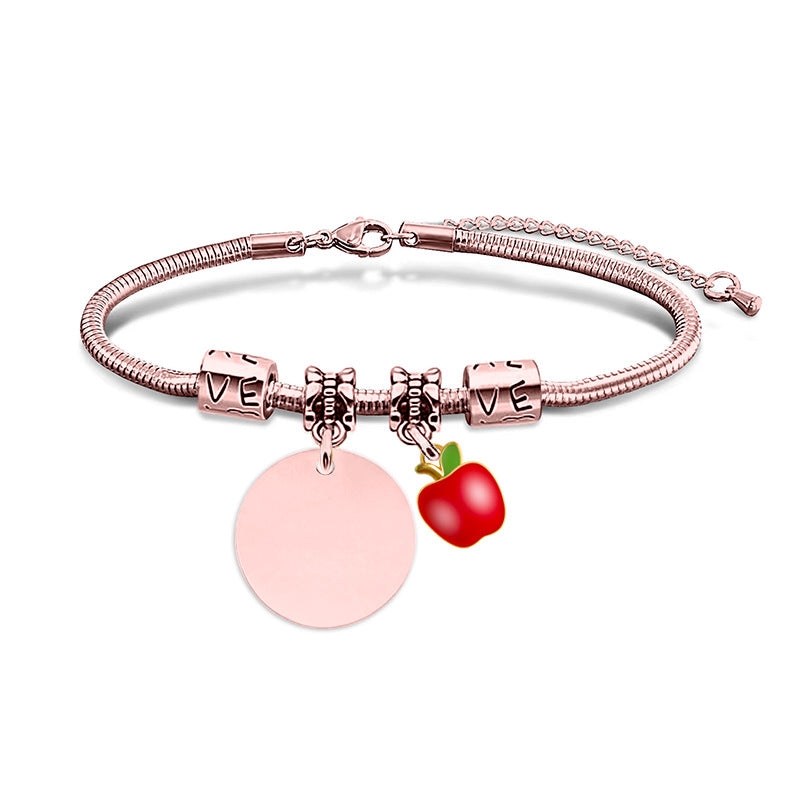 Steel Snake Bone Blank Material Holiday Bracelets