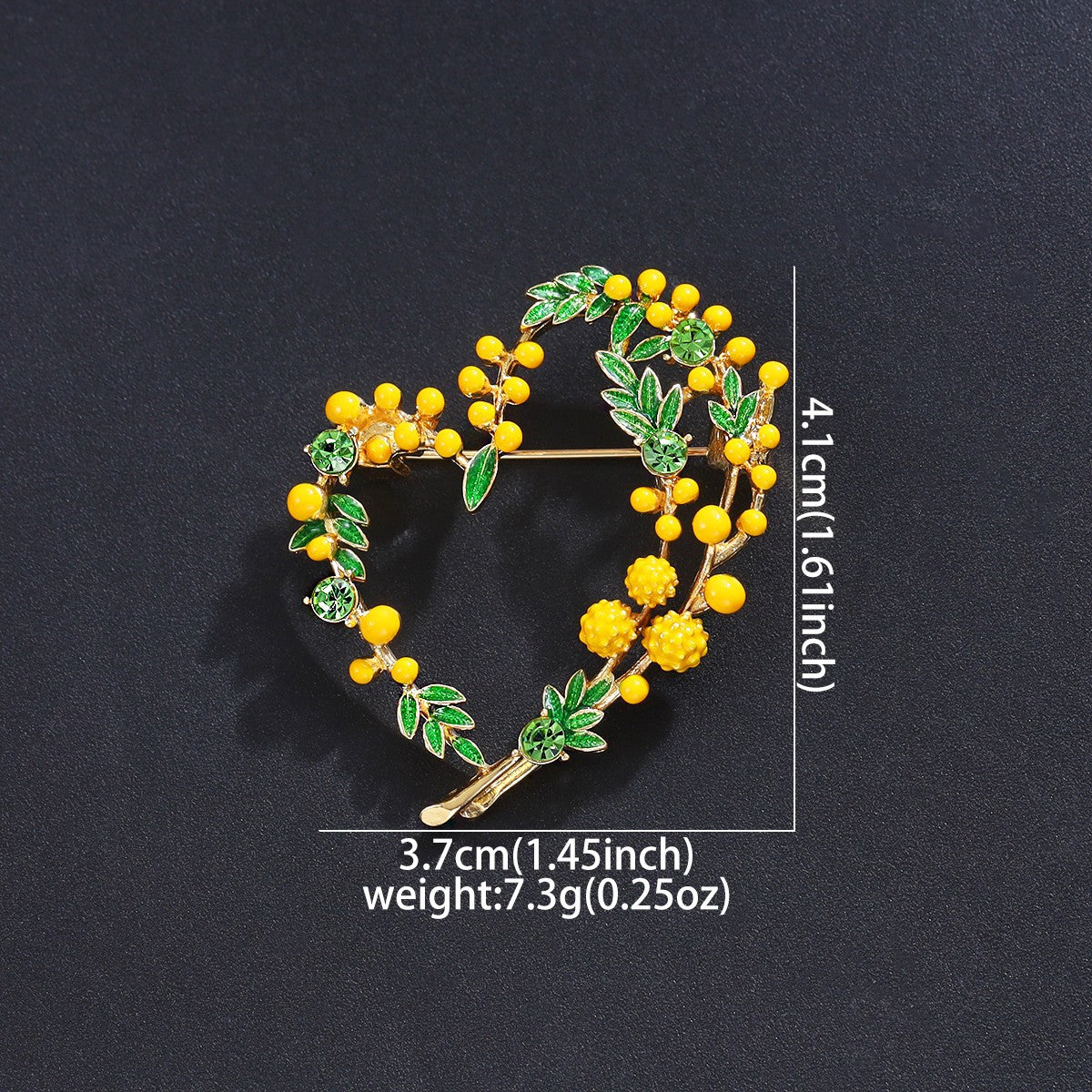 Women's & Men's Elegant Brooch Alloy Rhinestone Niche Design Business Corsage Brooches