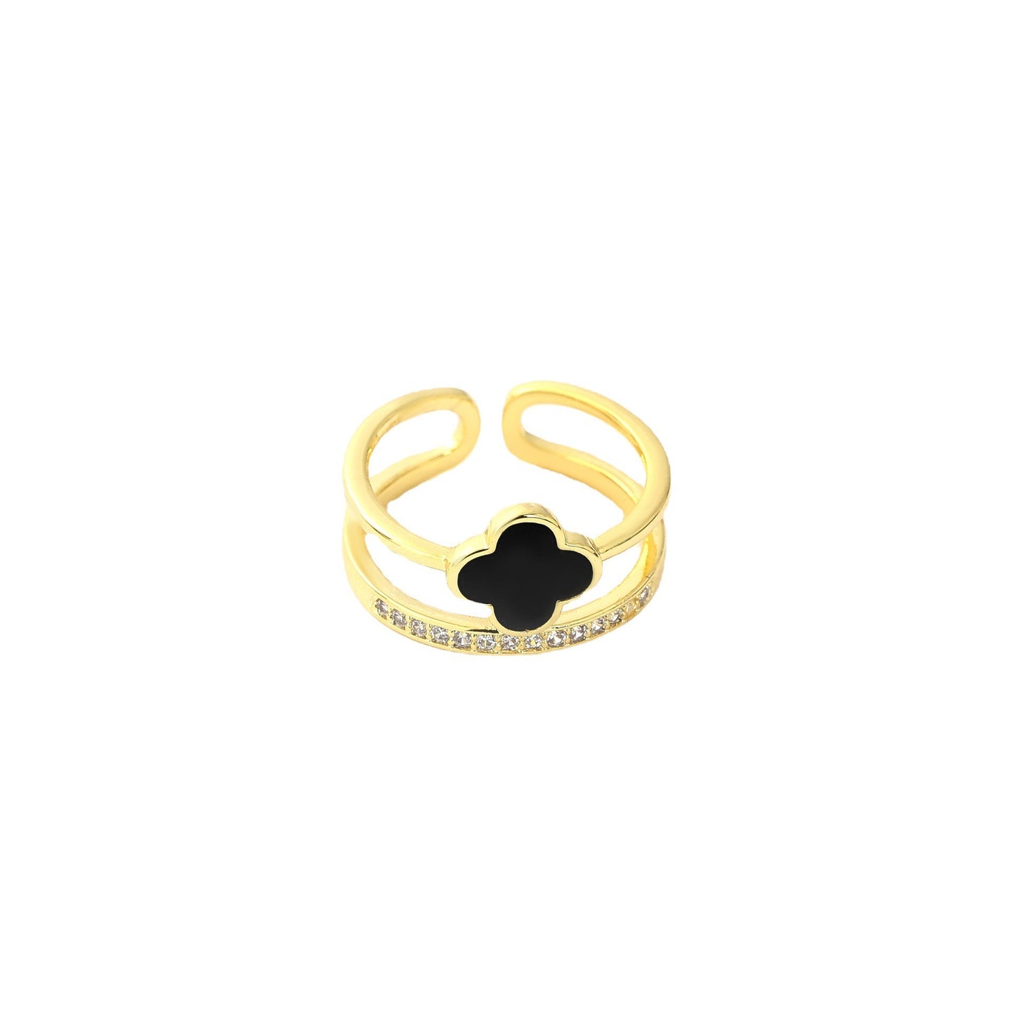 Women's Style Personalized Advanced Light Luxury Pearl Rings